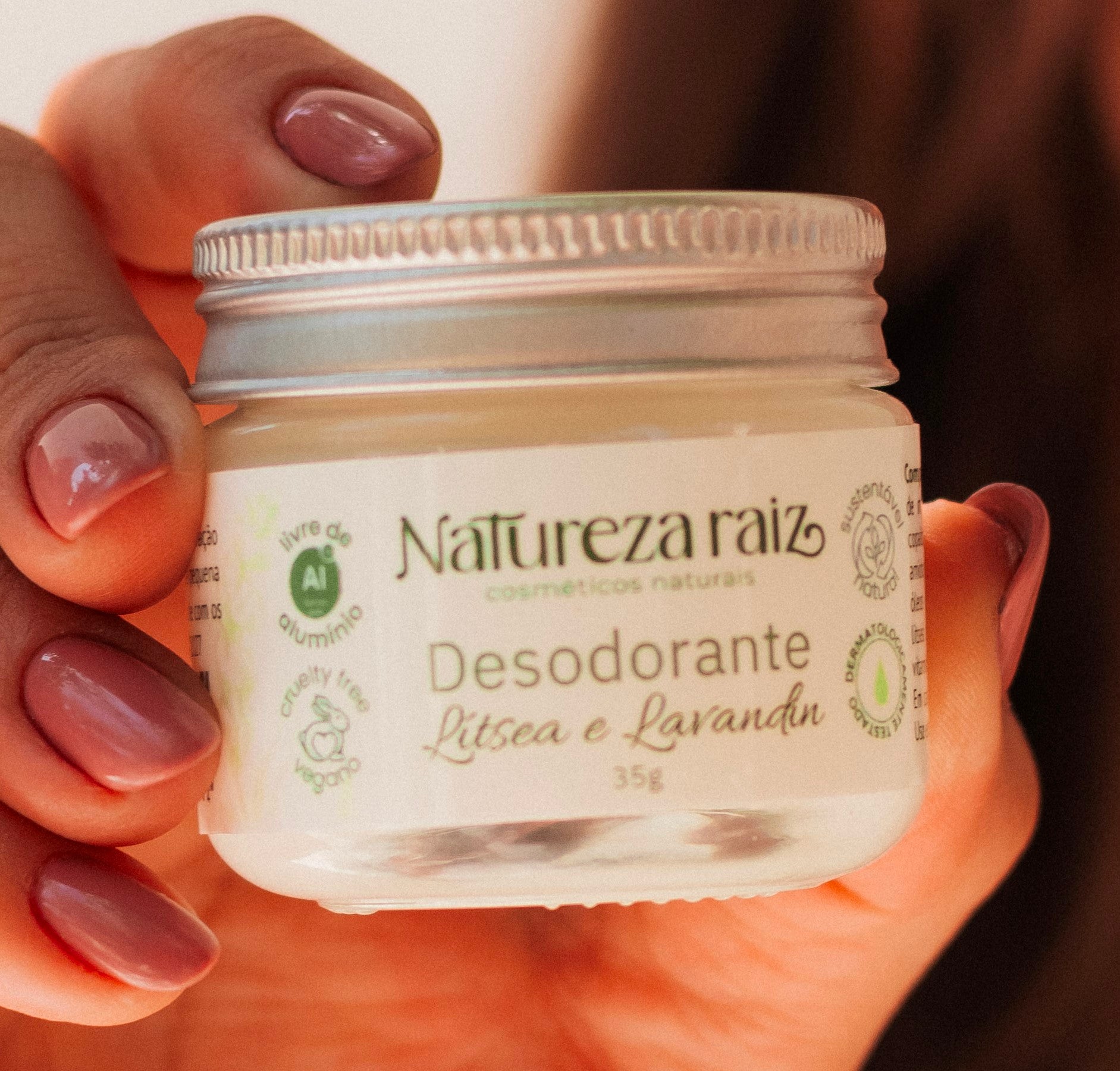 Desodorante Natural Cremoso Litsea y Lavandín 35g
