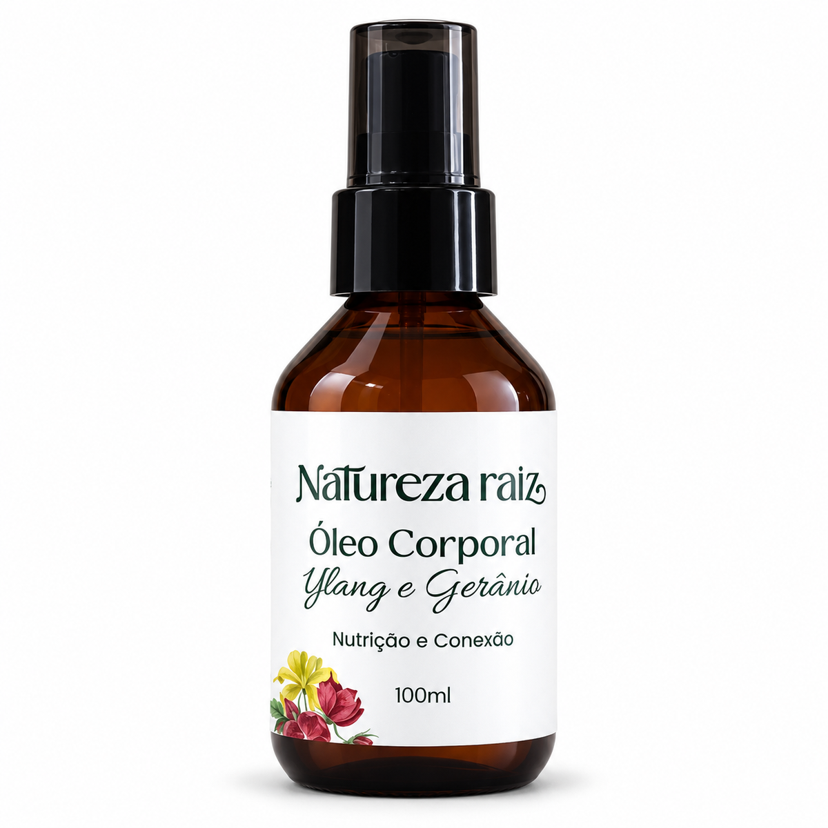 Óleo Corporal Ylang e Gerânio Conexão e Presença 100ml