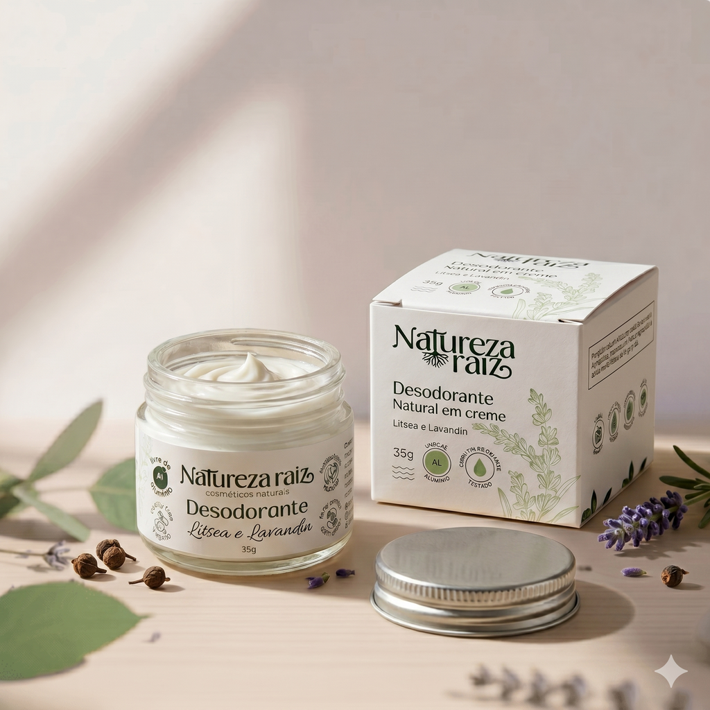 Cream Deodorant Litsea and Lavandin 35g