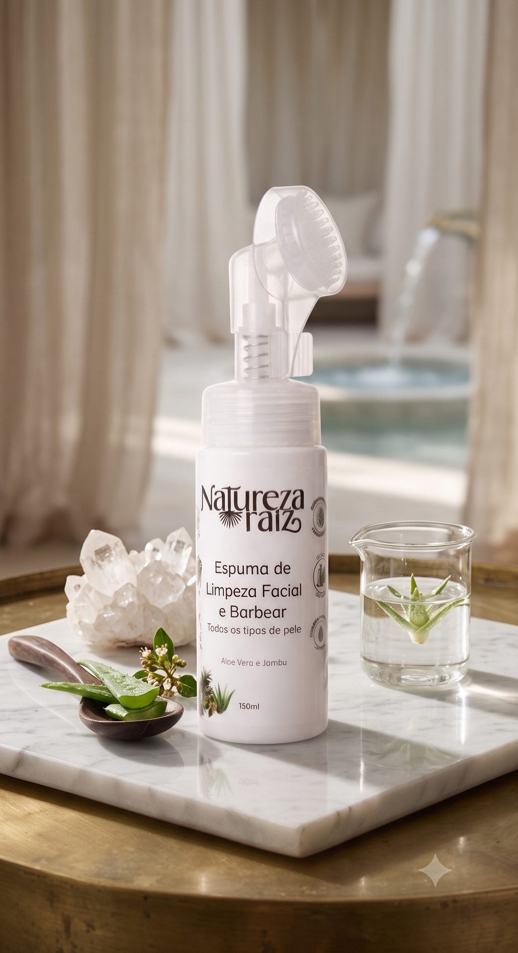 Facial Cleansing and Shaving Foam