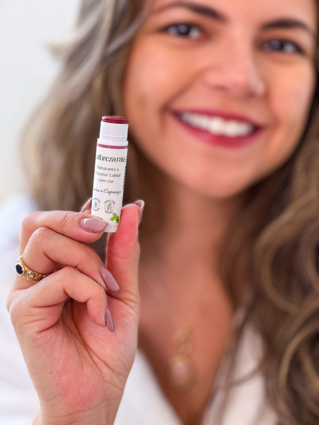 Hidratante Labial com Cor
