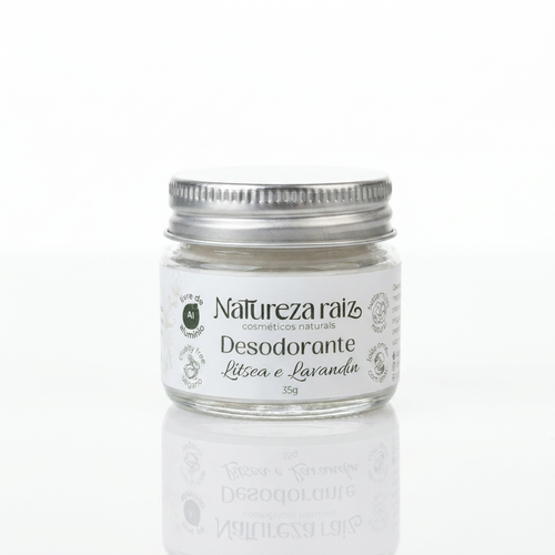 Desodorante Natural Cremoso Litsea e Lavandin 35g