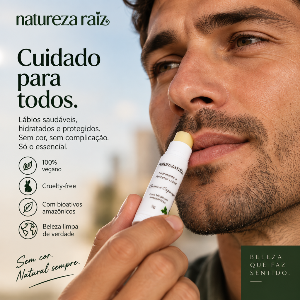 Hidratante labial sin color