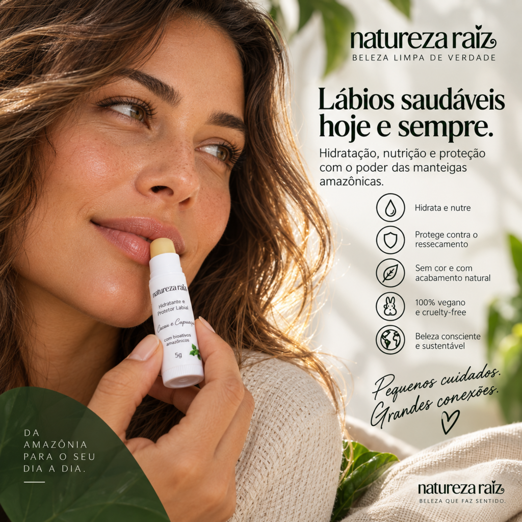 Hidratante labial sin color