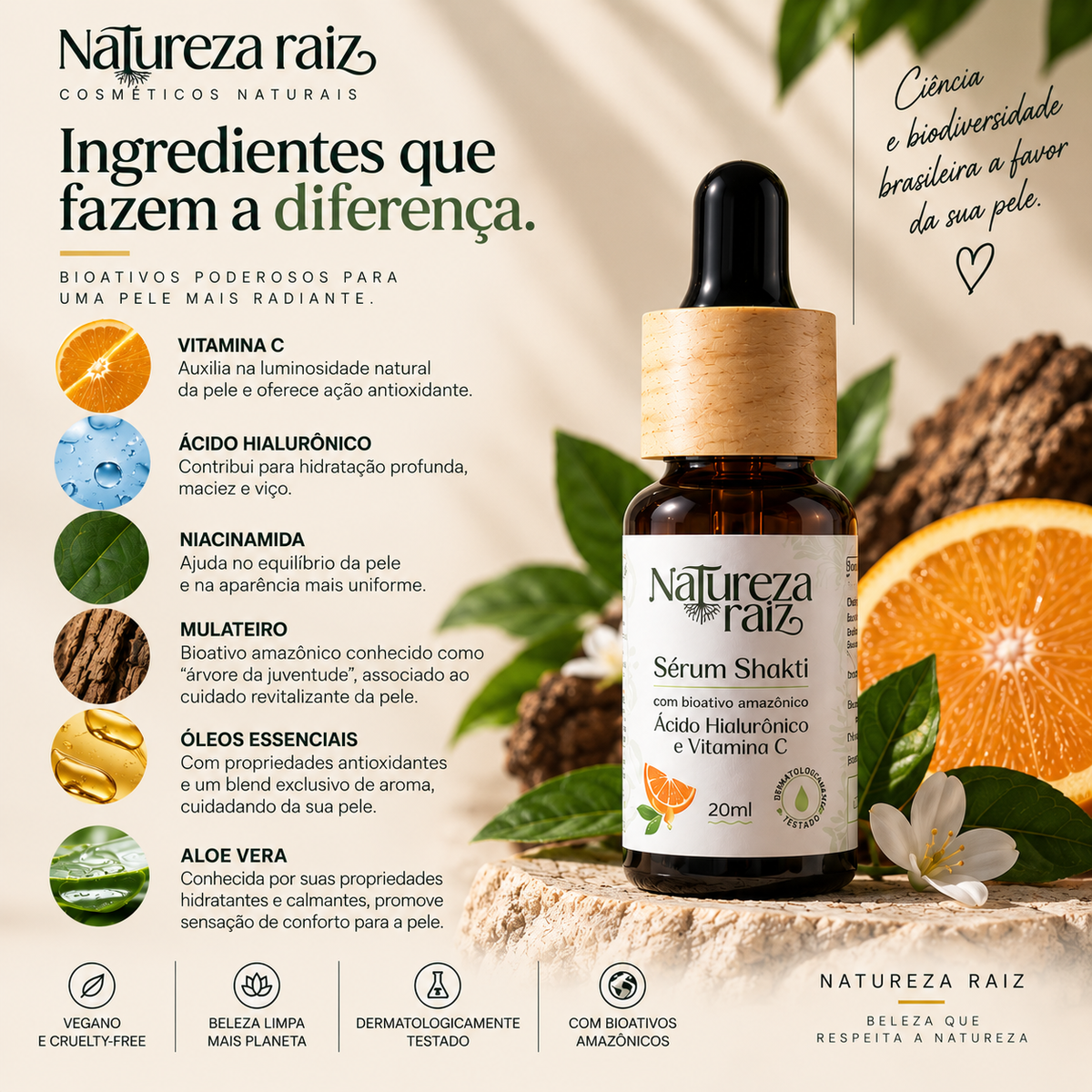 Sérum Facial Shakti 20ml